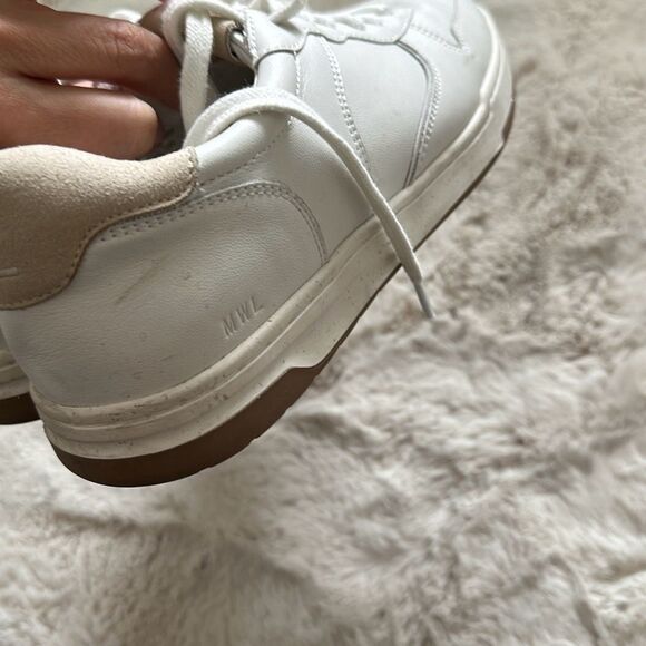 Madewell Court Sneakers in Colorblock Leather and Suede Size 11.5 - Picture 7 of 9